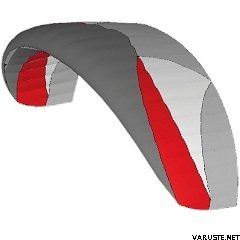 HQ Montana VI 9.5m2 Grey/Red/White