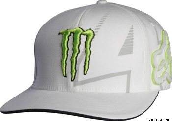 Fox Monster RC4 Flexfit Cap White