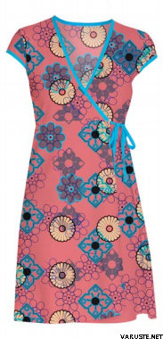 IQ UV 300 Beach Dress Coral