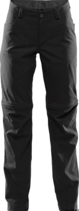 Haglöfs Zip Off Pant Women True Black