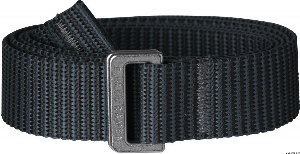 Fjällräven Striped Webbing Belt W Black / Dusk (550-042)