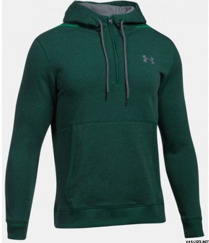 Under Armour Threadborne Fleece 1/2 Zip Glass Green
