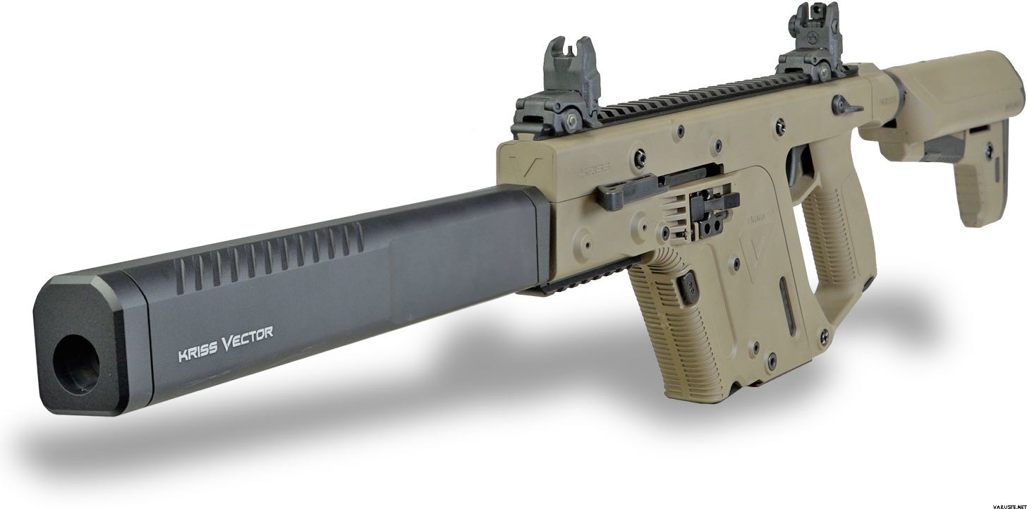 Kriss VECTOR CRB, Gen II, Semi-automatic, Carbine, 16" FDE