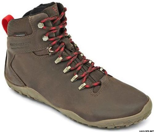 VivoBarefoot Tracker Firm Ground Womens Lea Dk Brown