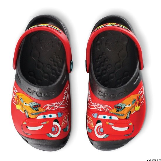 Crocs Cars Black/Red
