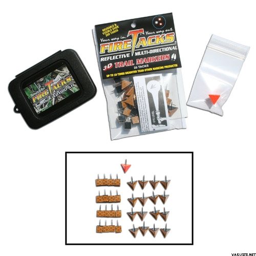 Groundspeak Night Caching Fire tacks Stealth bright