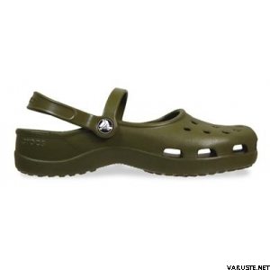 Crocs Mary Jane Army Green