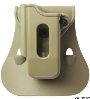 IMI Defense Single Magazine Pouch for Glock, Beretta PX4 Storm, H&K P30 Right Handed Tan