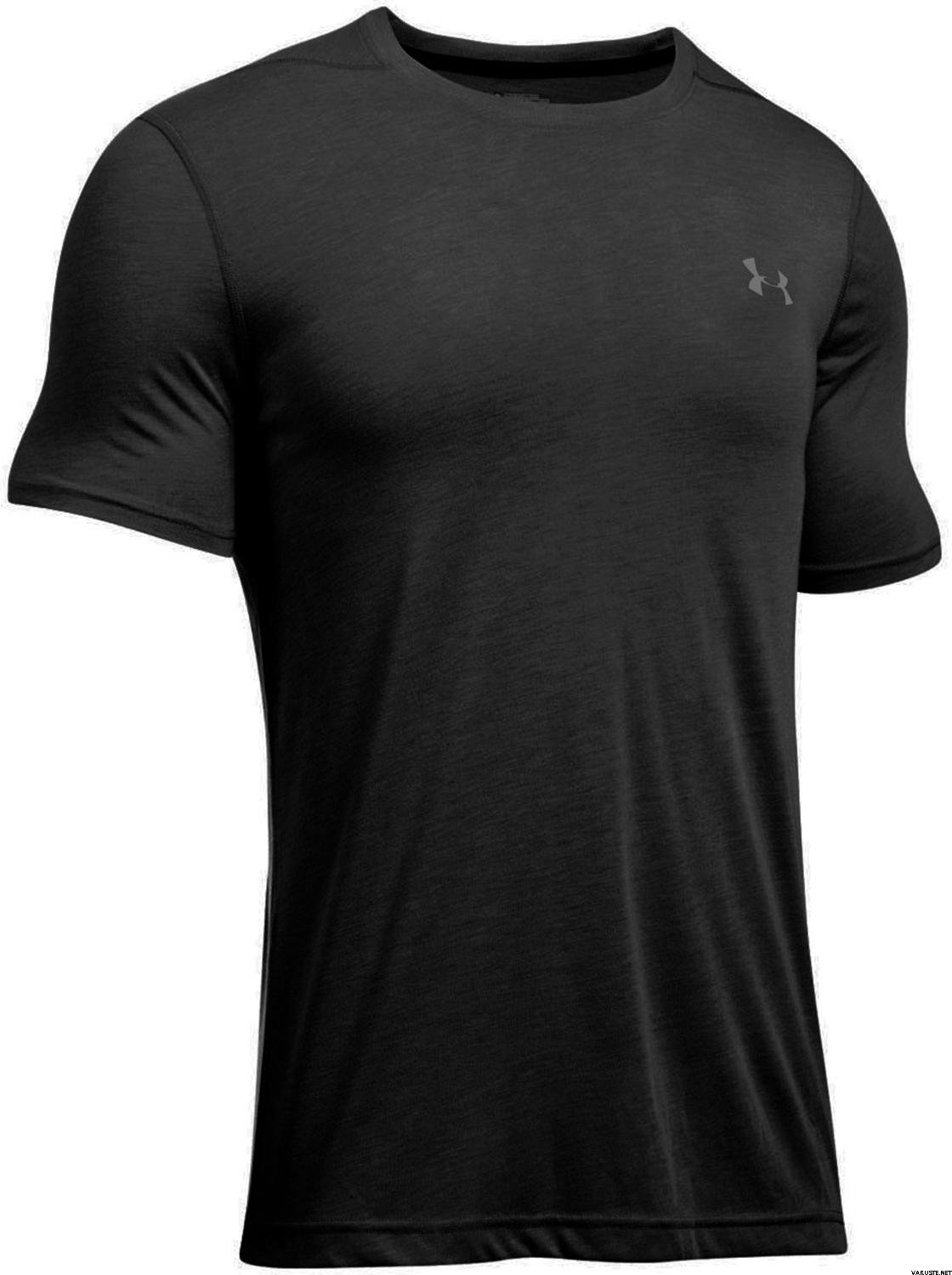 Under Armour Threadborne Fitted Short Sleeve Black