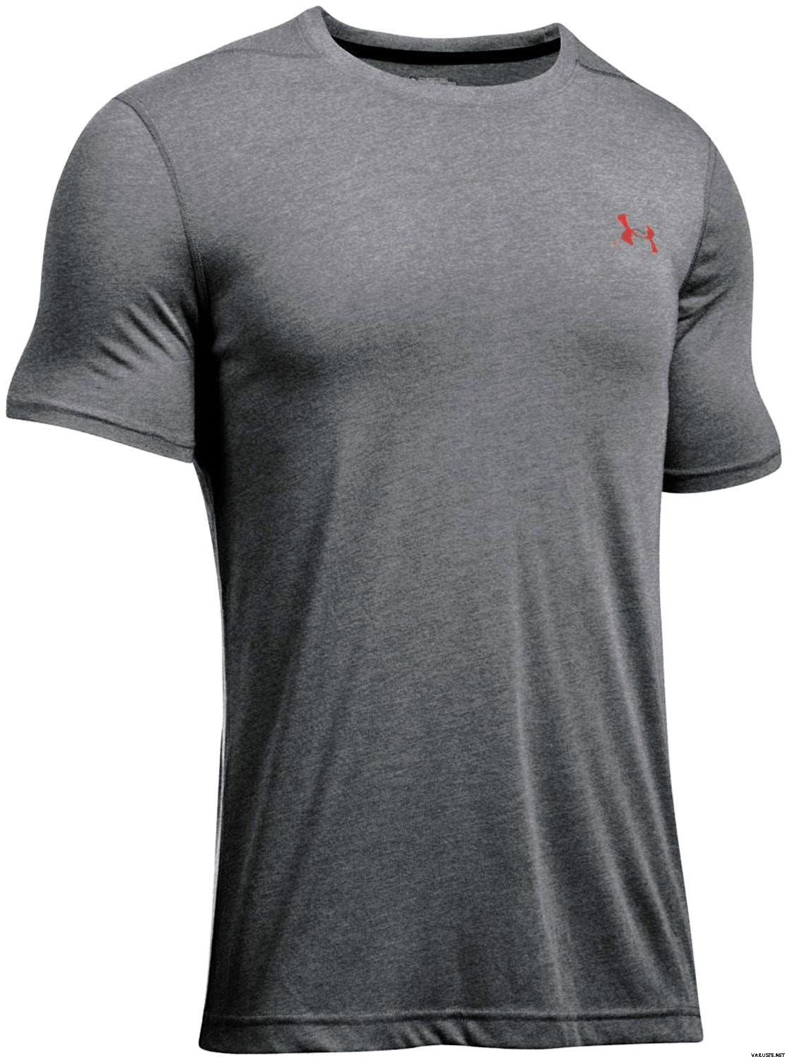 Under Armour Threadborne Fitted Short Sleeve Carbon Heather