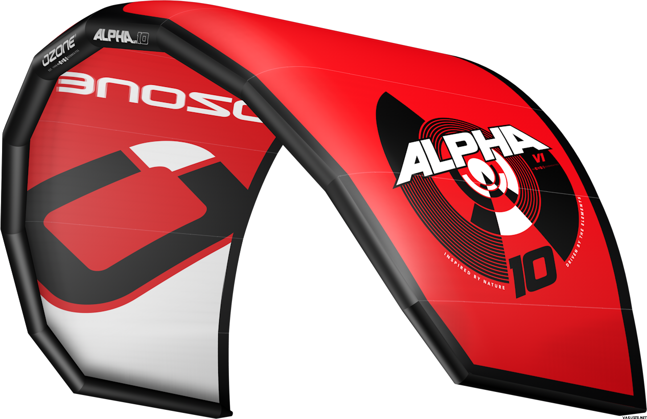 Ozone Alpha V1 Kite Only 12 m² Red