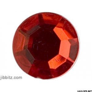 Jibbitz Rhinestone Red