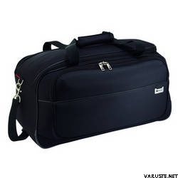 Delsey Light n'pact 54 cm cabin duffle bag Black