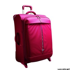 Delsey Fiber Lite 2-wheel 63 cm exp. trolley Red