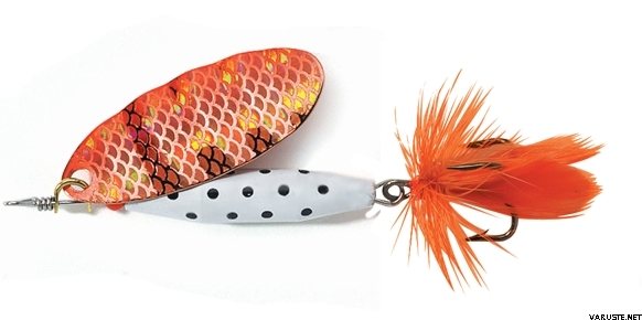 Abu Garcia Reflex White 18g K / Red