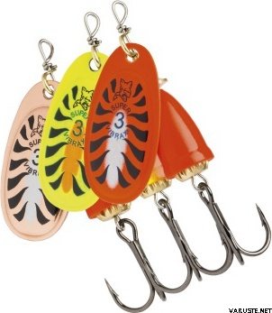 Blue Fox Vibrax Spinner Set Fluoricent 02 kit (FT, OCW, CFR)