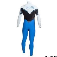 Rip Curl E-BOMB PRO 4/3 Steamer Chest Zip Blue/Grey/Black