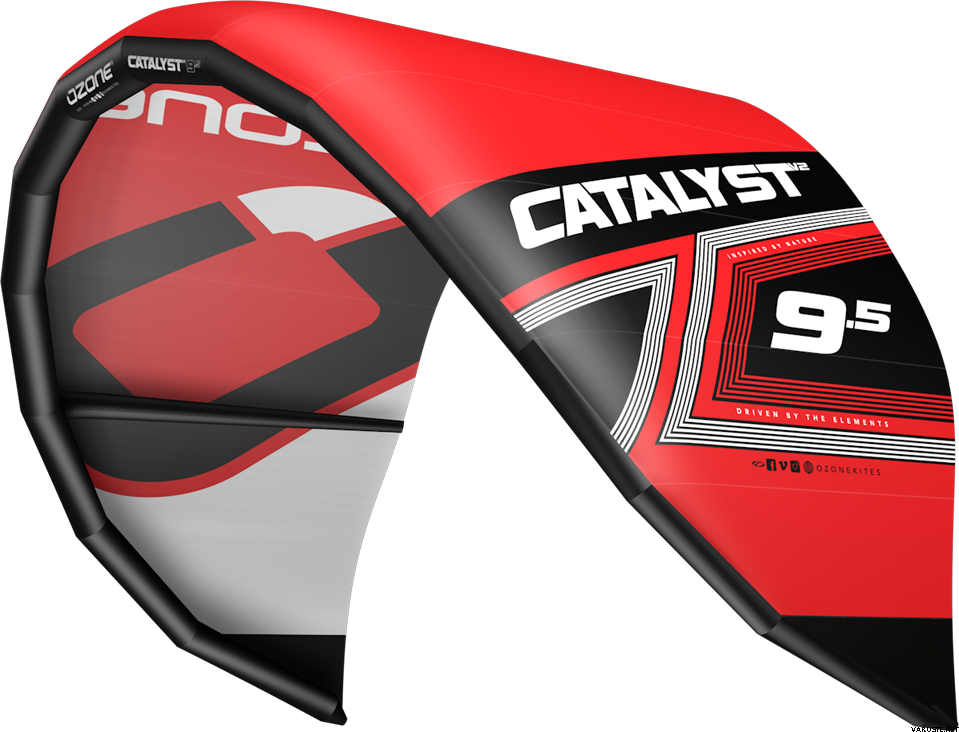 Ozone Catalyst V2 Kite Only 6.5m² Red