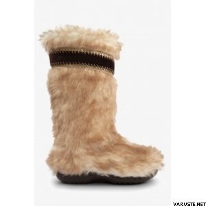 Crocs Cozycrocs Fuzz Bootie Stucco/Espresso