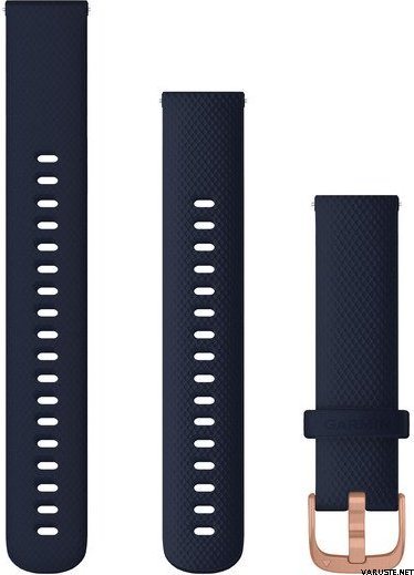 Garmin Vivoactive 3S / 4S Ranneke Navy w/ Rose Gold Hardware