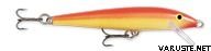 Rapala Original 3cm F-3 Gold Fl Red (GFR)