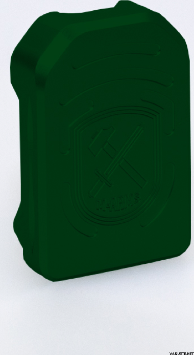 M-Arms STD EVO base pad (+1 round) A2-1 Emerald Green