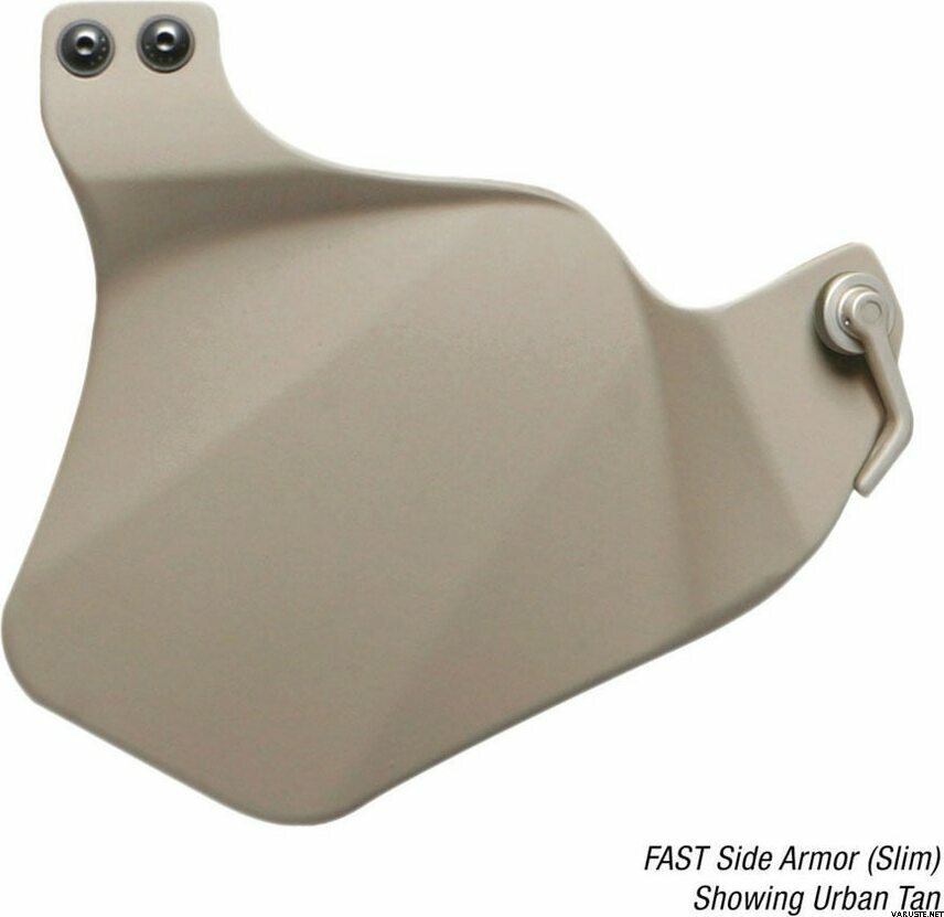 Ops-Core High Cut Side Armor, Ballistic, Slim Profile Urban Tan