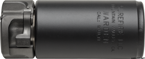 Surefire Warden-Blast Diffuser, Multi Caliber 5.56mm, 7.62mm Black