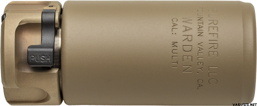 Surefire Warden-Blast Diffuser, Multi Caliber 5.56mm, 7.62mm Dark Earth