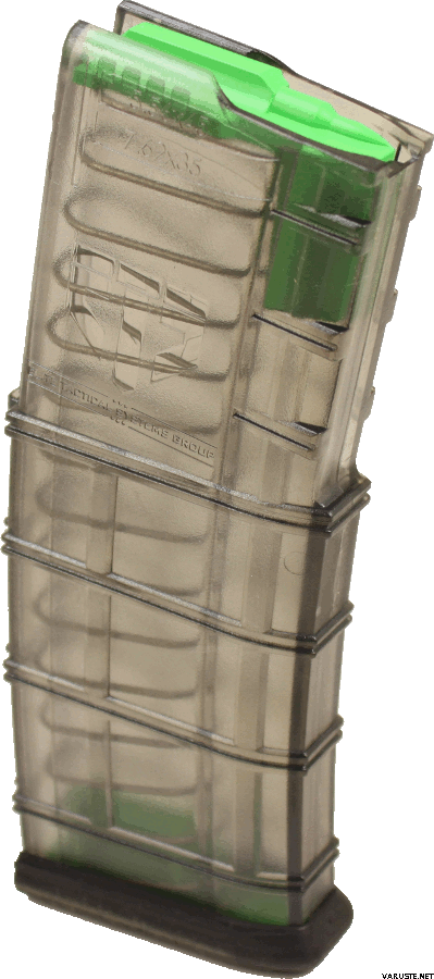 ETS AR15 Magazine R.R.S. (Rapid Recognition System), 2 Pack Green