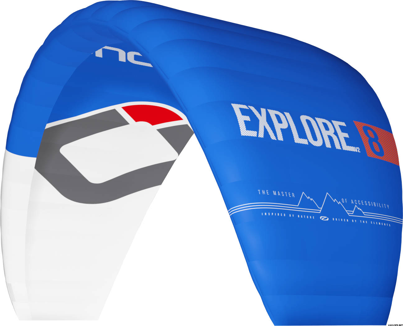 Ozone Explore V2 Kite Only 12m² Blue