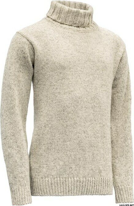 Devold Nansen Sweater High Neck Grey Melange