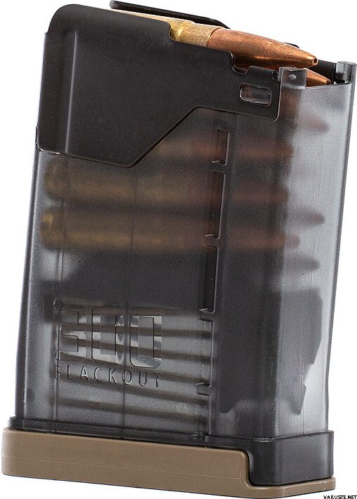 Lancer L5AWM 10 rnd - 300 Black Out, Translucent Translucent Smoke