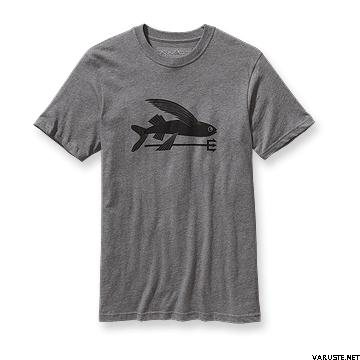 Patagonia Flying Fish T-Shirt Grey