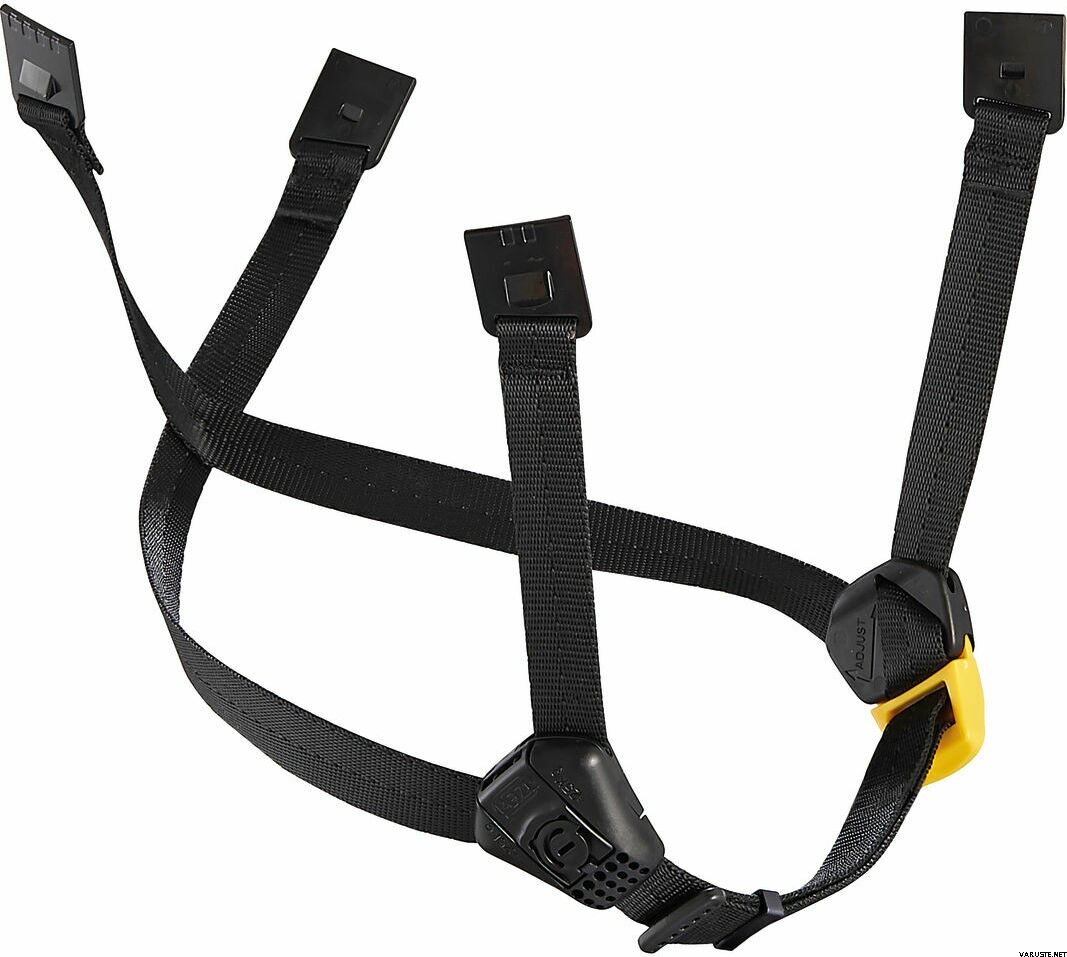 Petzl Dual Chinstrap For Vertex And Strato Helmets Yellow/ Black