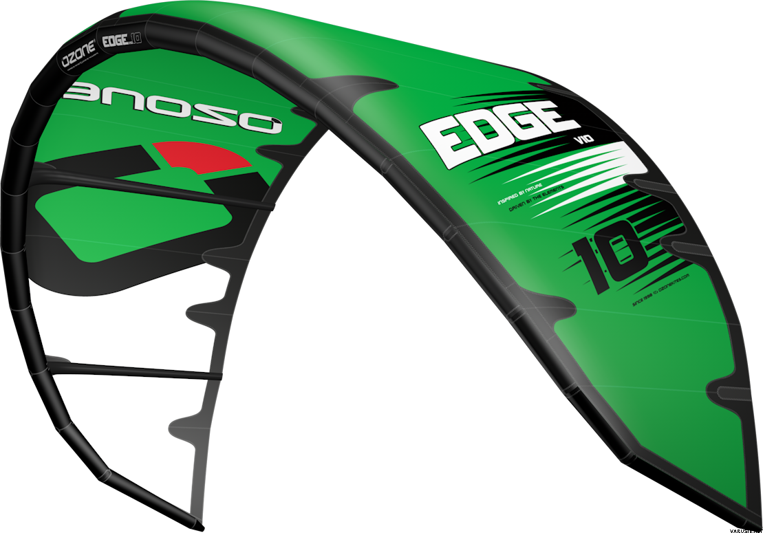 Ozone Edge V10 Kite Only 17m² Green