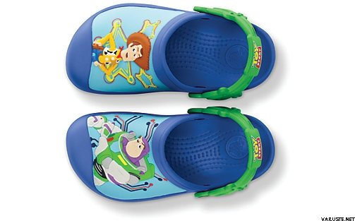 Crocs Woody & Buzz Sea blue/Lime gree