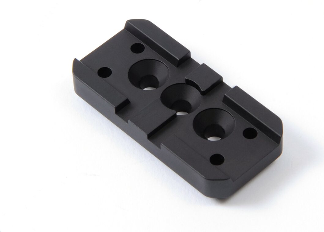 Unity Tactical FAST™ LPVO Mount Offset Optic Adapter Plate Micro Footprint