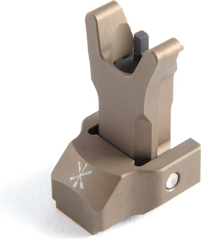 Unity Tactical FUSION Backup Iron Sight – Folding FDE