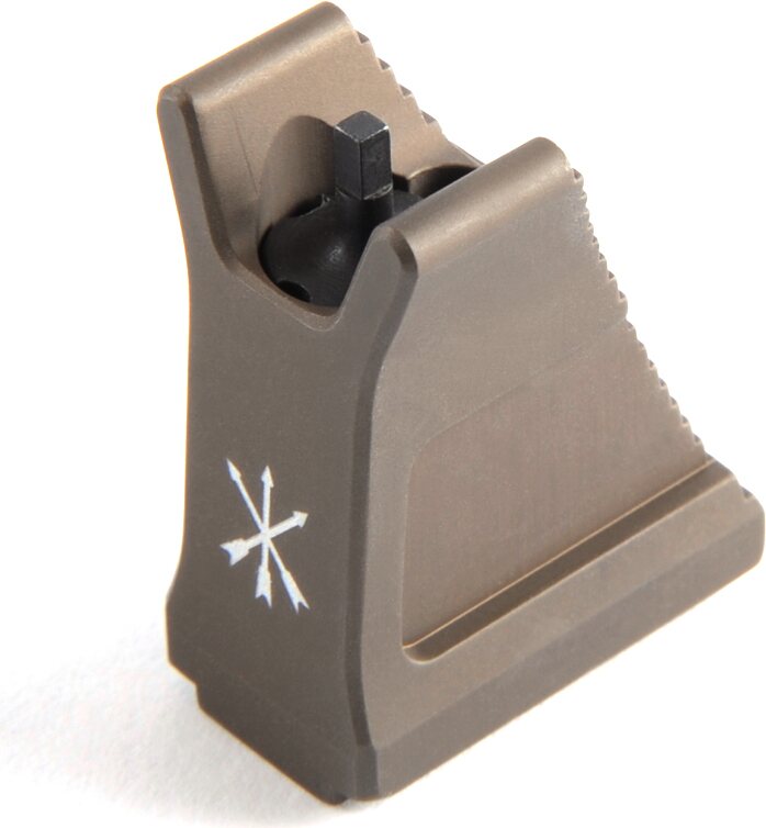 Unity Tactical FUSION Backup Iron Sight – Fixed FDE