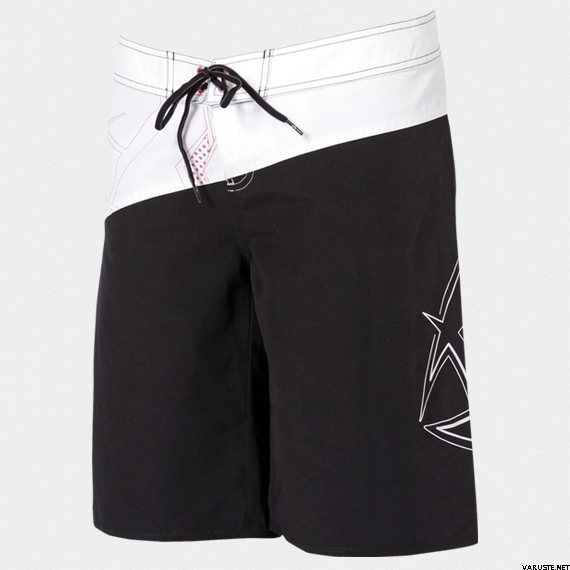 Mystic Outline women's boardshort Caviar (Black)