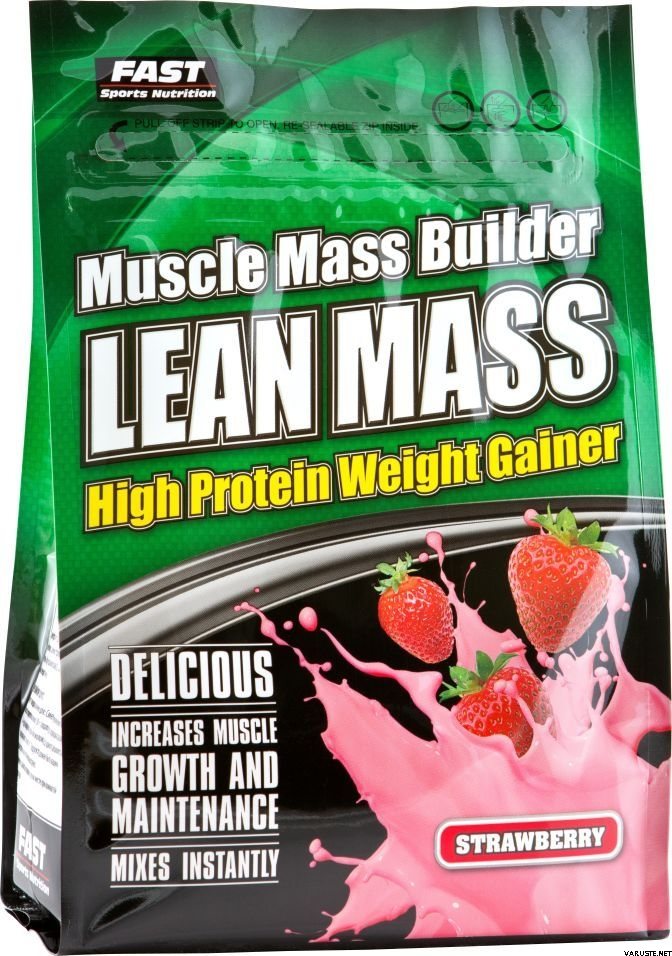 FAST Lean Mass 900g Strawberry