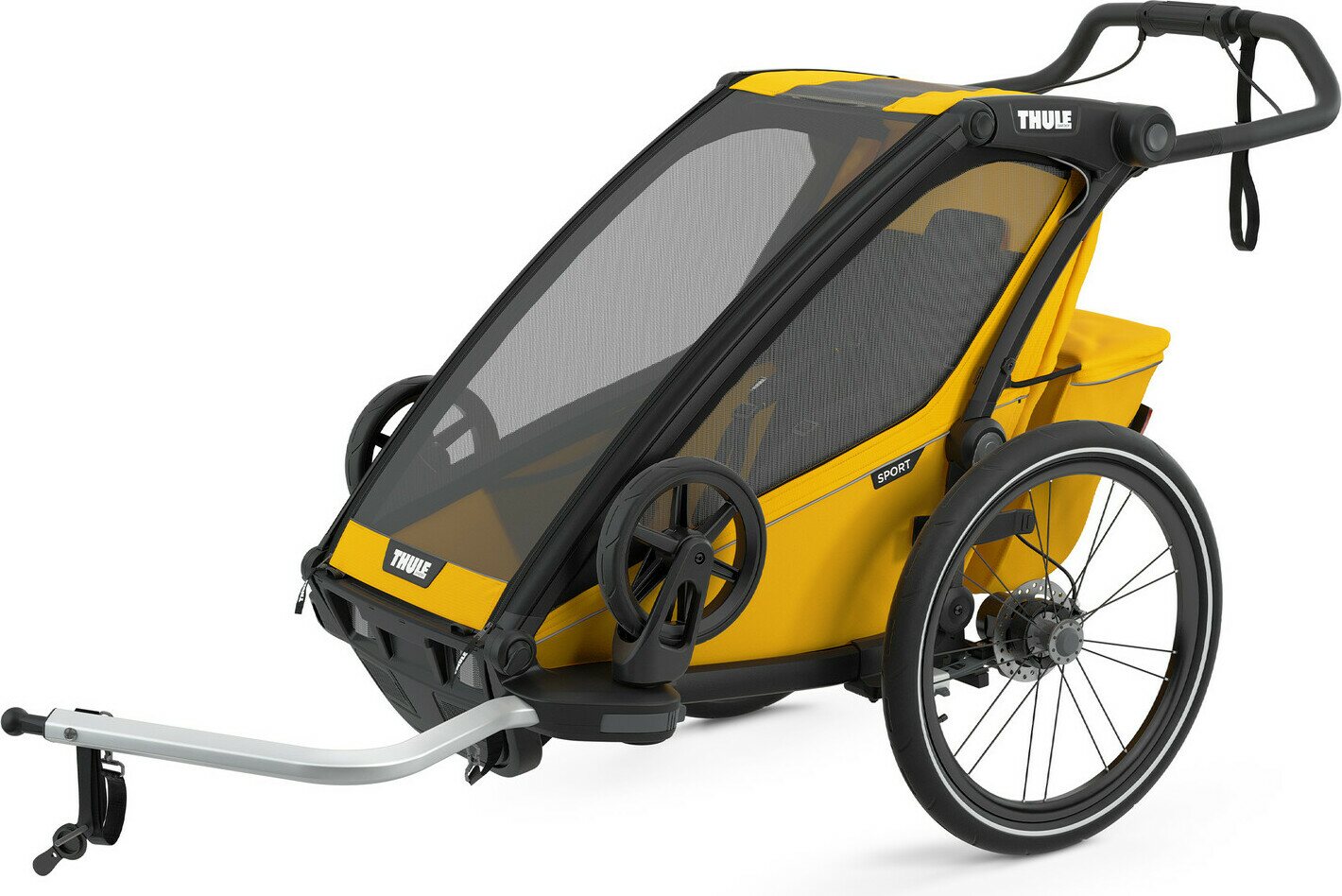Thule Chariot Sport 2 Black / Spectra Yellow
