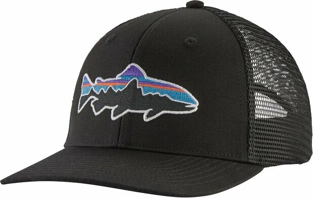 Patagonia Fitz Roy Trout Trucker Hat Black