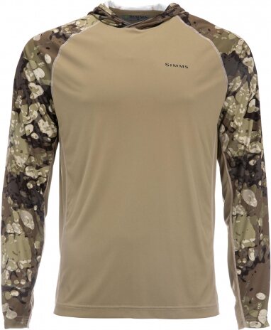 Simms BugStopper SolarFlex Hoody Riparian Camo