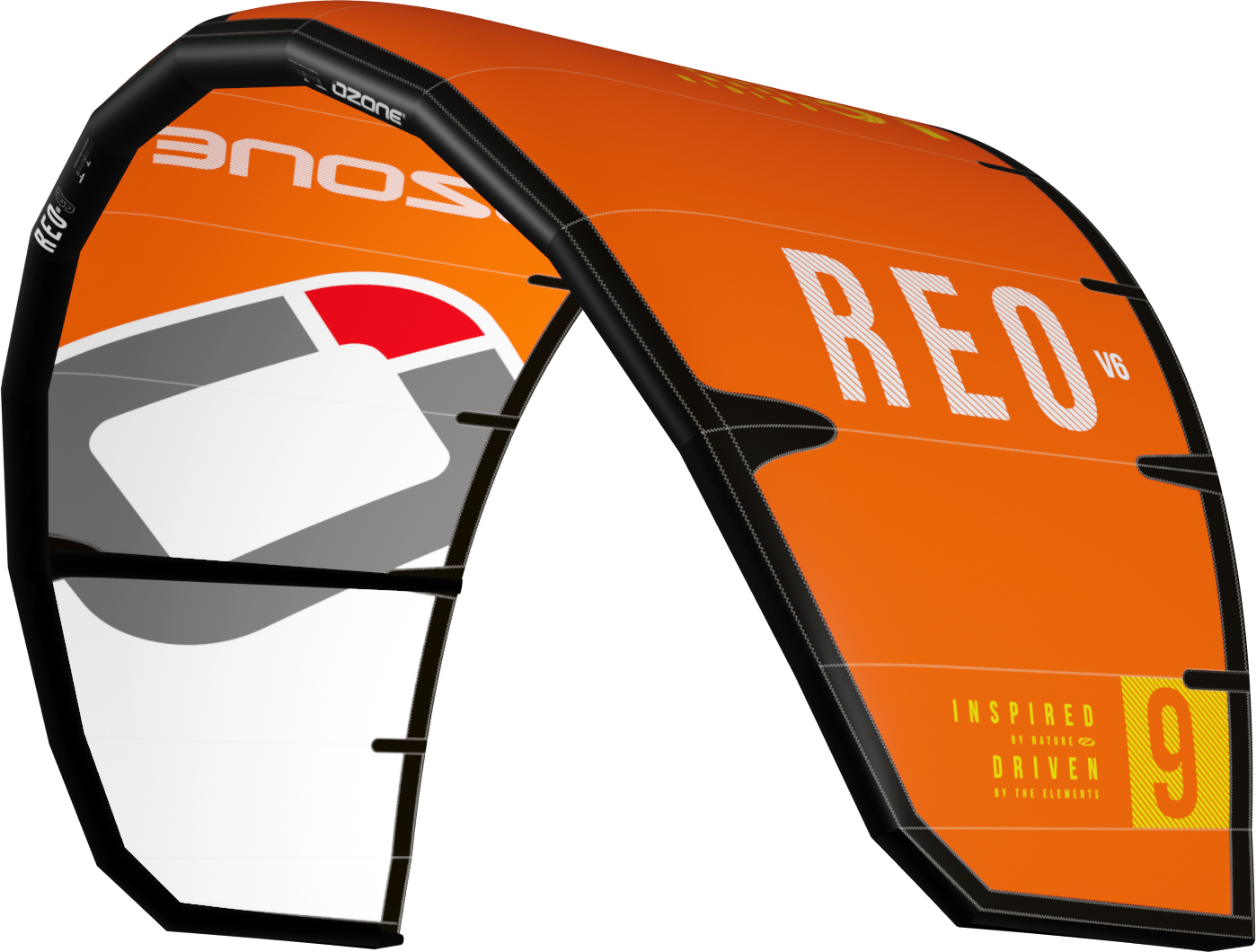 Ozone REO V6 Kite Only 8m² Orange/White