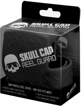 13 Fishing Skull Cap Low-profile Casting Reel Cover Black