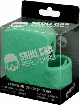 13 Fishing Skull Cap Low-profile Casting Reel Cover TX Green