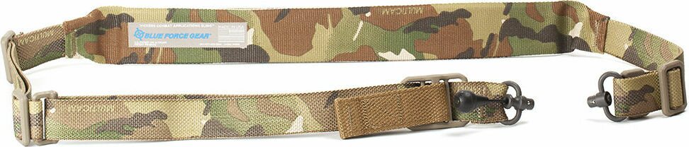 Blue Force Gear Padded Vickers 221 Sling - RED Swivel Multicam