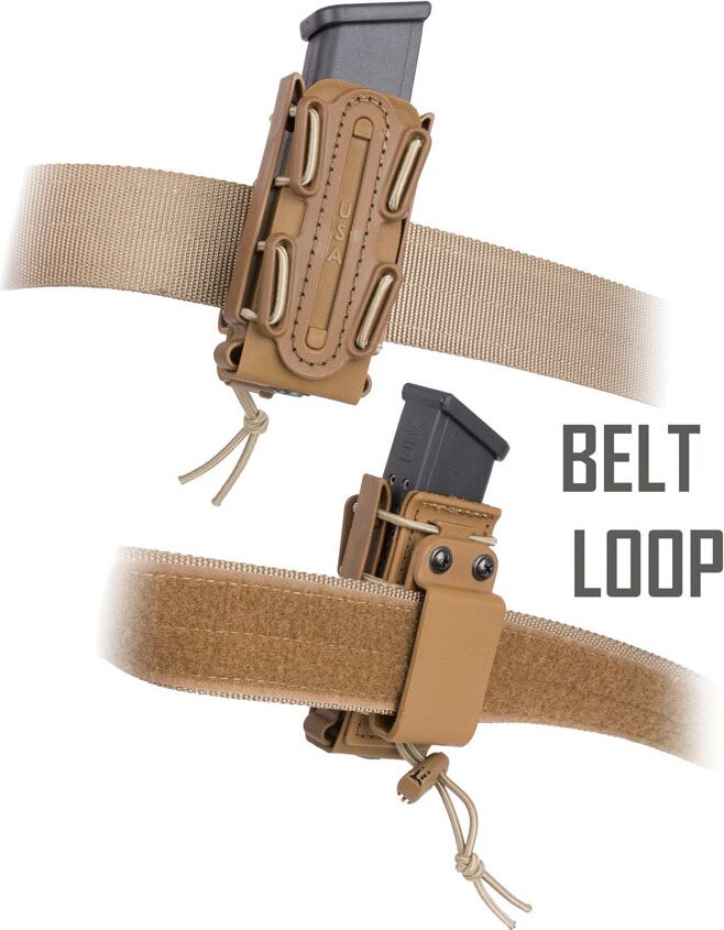 G-Code Soft Shell Scorpion Pistol Mag Carrier-Tall Belt Loop